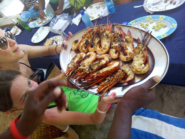 Cosa si mangia in Kenya? Pesce e crostacei sulla costa sono un must.