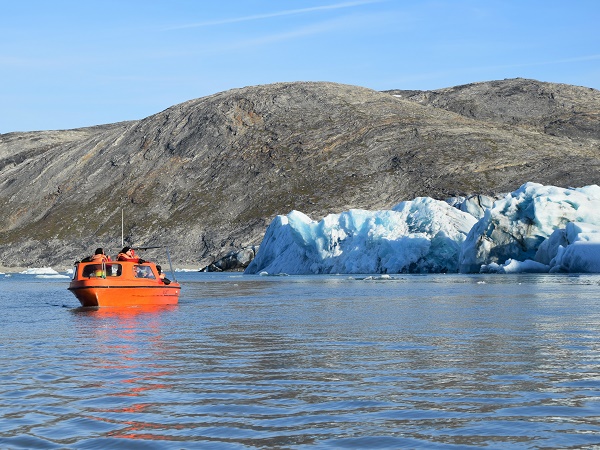 La barca è il mezzo principale per gli spostamenti in Groenlandia