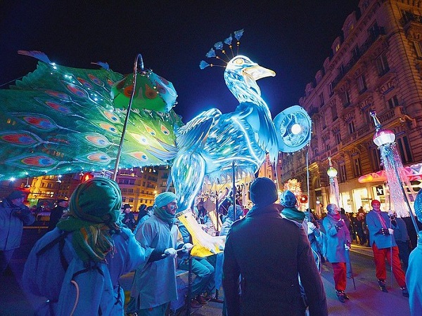 Il Lione Fête des Lumières  è diventato il festival più importante della città.