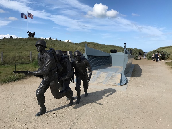 Utah beach, una delle 5 spiagge della Normandia rinominate in codice in occasione dello "Sbarco".