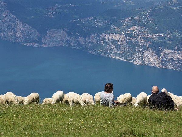 Il sentiero del Ventrar si trova sul monte Baldo, al confine tra la provincia di Verona e quella di Trento