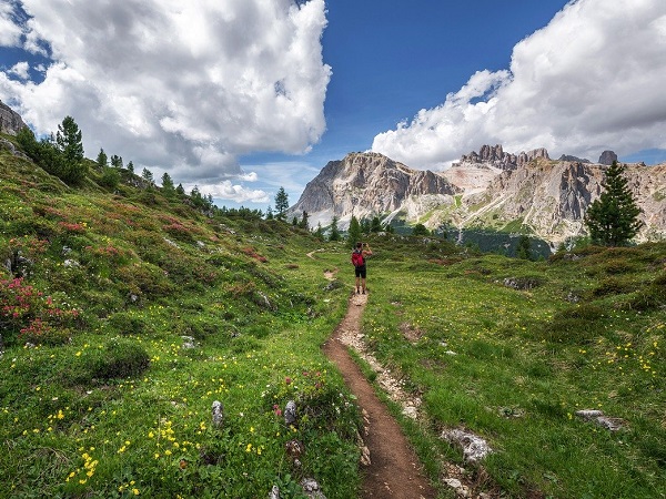 Per limitare al massimo il contatto con altre persone, una buona soluzione è quella di affittare una casa. Magari una malga, con la possibilità di fare solitarie passeggiate lungo sentieri immersi nella natura.