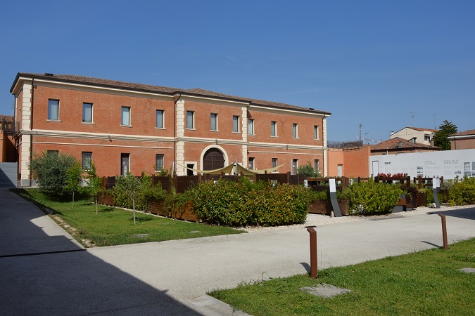 Il giardino del MEIS di Ferrara, Museo Nazionale dell'Ebraismo Italiano e della Shoah.