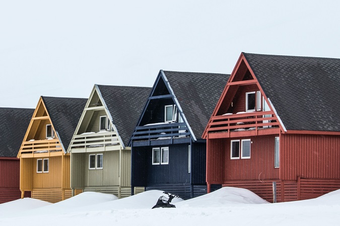 Longyearbyen è il centro amministrativo delle Svalbard.