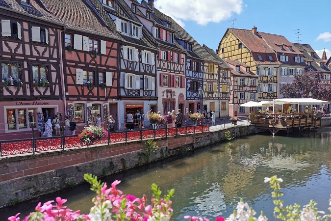 La turistica ma sempre affascinante Colmar.