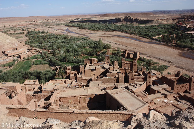 Ait-Ben-Haddou è uno ksar, unvillaggio fortificato.