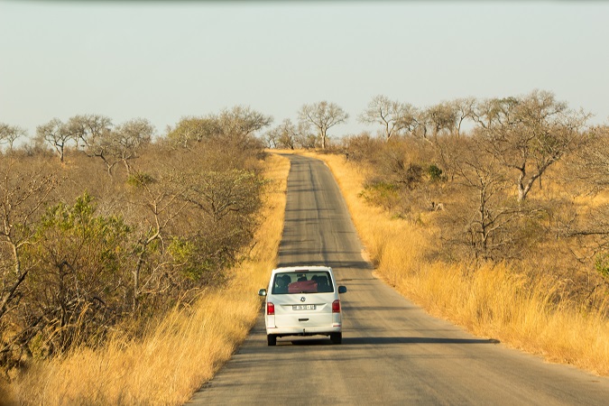 Anche nel Kruger è possibile entrare con la propria auto.