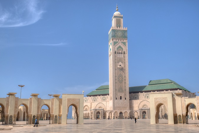 La moschea di Casablanca.