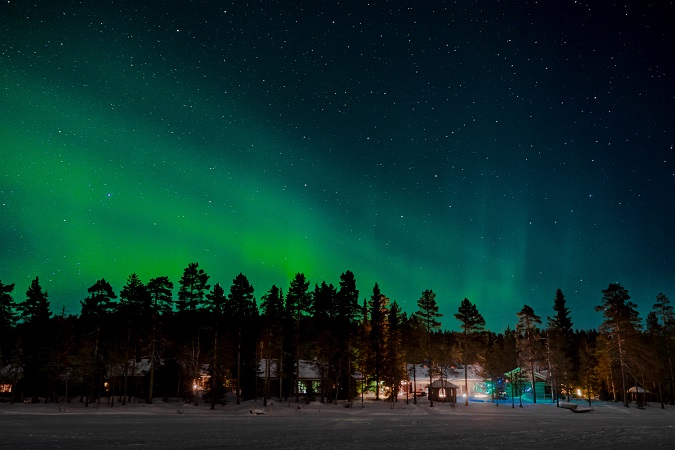 La Lapponia finlandese a fine novembre racchiude l'immaginario di questo paese.