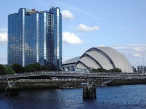 Costruzioni moderne a Glasgow
