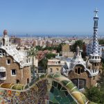 Veduta di Barcellona dal Park Güell