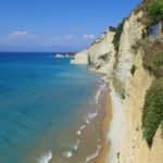 Panorama della costa di Corfù