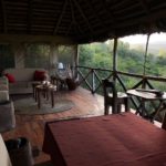 Un esempio di lodge durante il safari