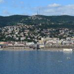 Trieste vista dal faro della Lanterna