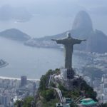 Vista del Corcovado e del Pao de Azucar