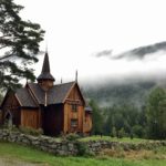 Tipica chiesa in legno