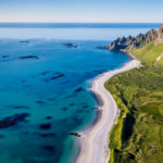 Spiagia di Bleik sulle isole Vesterålen