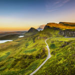 Quiraing sull'isola di Skye (Ebridi Interne)