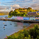 Portree, sull'isola di Skye (Ebridi Interne)