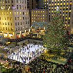 Pista di pattinaggio sul ghiaccio al Rockefeller Center