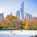 Pista di pattinaggio sul ghiaccio al Bryant Park