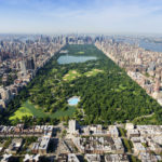 Veduta di Manhattan e Central park