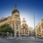 La Gran Via a Madrid