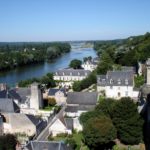 Veduta di Amboise dal castello