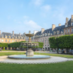 Place des Vosges, nel quartiere Marais