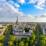 Veduta di Parigi come nel cartone "Ratatouille"