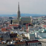 Panorama di Vienna con il duomo di Santo Stefano