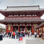 Tempio buddista Senso-Ji a Tokyo