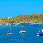 Panorama costiero di Skiathos