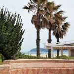 Scorcio di spiaggia da piazza Roma