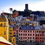 I tipici colori delle abitazioni delle Cinque Terre