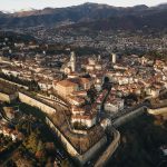 Città Alta vista dall'alto