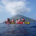 Kayak alle isole Eolie [Photo by Eugenio Viviani]