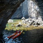 Kayak alle isole Eolie [Photo by Eugenio Viviani]