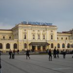 Stazione ferroviaria, facciata esterna