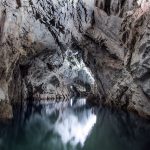 Grotte di Pertosa con il fiume sotteraneo