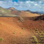 Scorci del parco nazionale Timanfaya