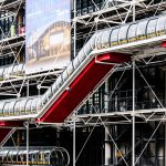 Centro Pompidou, nel quartiere Les Halles