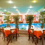 Zona ristorante dell'Eden Village Kournas Beach