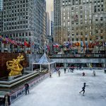 Pista di pattinaggio al Top of the Rock