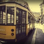 I tram gialli, altro simbolo della città