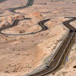 Strada verso Jebel Hafeet