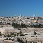 La città vecchia di Gerusalemme dalle sue mura