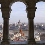 Vista dal Parlamento di Budapest