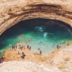 Bimmah Sinkhole in Oman [Photo by Katerina Kerdi on Unsplash]