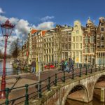 Amsterdam e le case affacciate sui canali